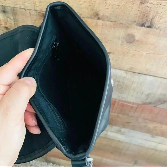 Brighton Leather Woven Crossbody Purse - Picture 6 of 7